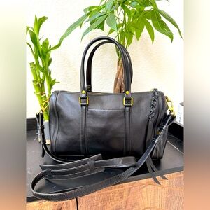 Fossil Kendall Pebbled Leather Satchel Crossbody